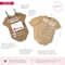 Kate Aspen® Kraft Onesie Shape Baby Shower Prediction Advice Card Keepsake Book Set